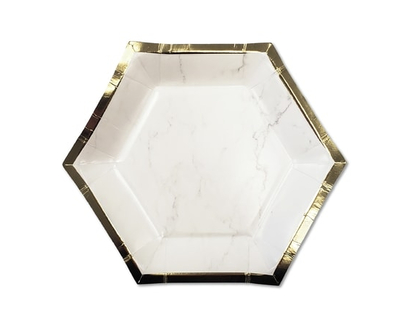 Tomo Occasion 8ct Marble Plates - 1.0 EA