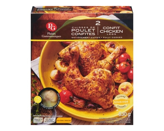 Cuisses de poulet confites - 630.0 G