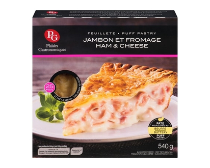 Plaisirs Gastronomiques Feuilleté Jambon et Fromage - 540.0 G