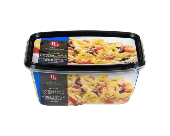 Plaisirs Gastronomiques Salade de farfalles à la grecque - 300.0 G