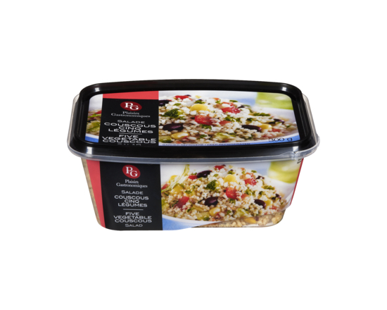 Plaisirs Gastronomiques Salade de couscous aux 5 légumes - 300.0 G