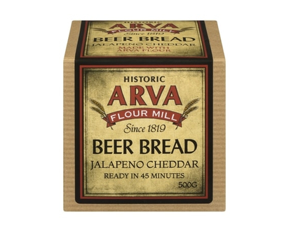 Arva Flour Mill Beer Bread Jalapeno Cheddar - 500.0 G