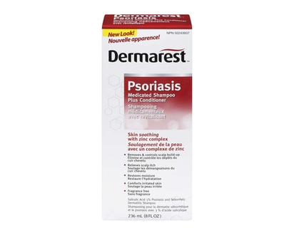 Dermarest Medicated Shampoo Plus Conditioner - 236.0 ML