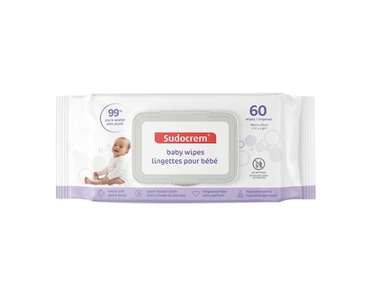 Sudocrem® Pure Water Baby Wipes - 60 EA