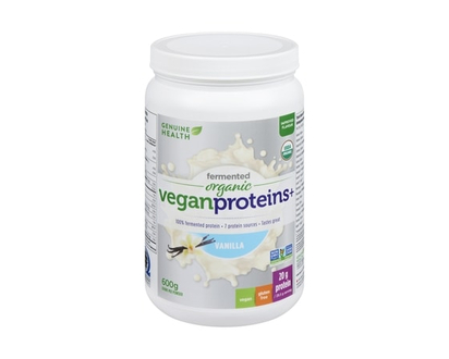 Genuine Health Organic Vegan Vanilla Protein Powder - 600.0 G