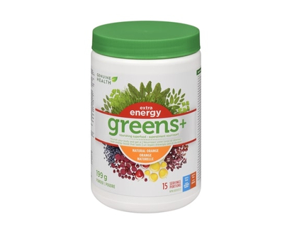 Superaliment nourrissant poudre extra energy greens+ orange naturelle - 199.0 G