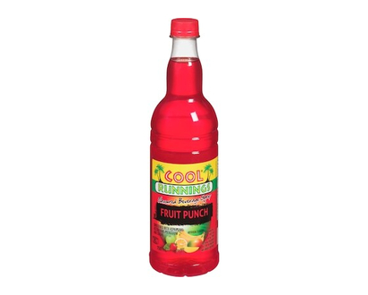 Cool Runnings Flavoured Beverage Syrup Fruit Punch - 750.0 ML