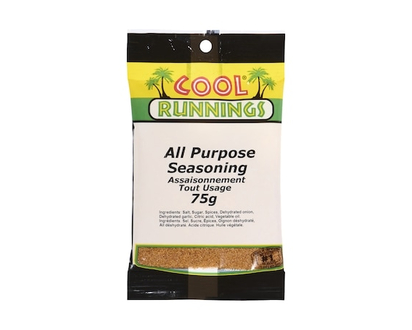 Cool Runnings All Purpose Seasoning, No MSG - 75.0 G
