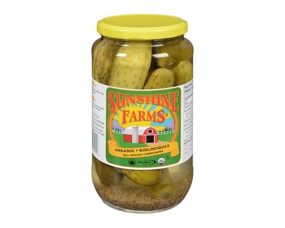 Sunshine Organic Dill Pickles - 1.0 L