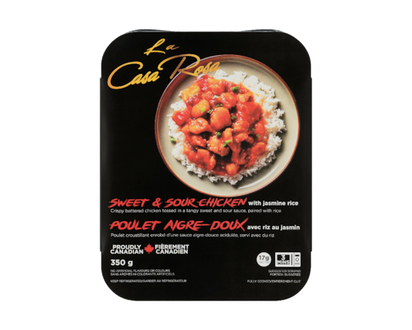 La Casa Rosa Sweet & Sour Chicken With Jasmine Rice - 350.0 G