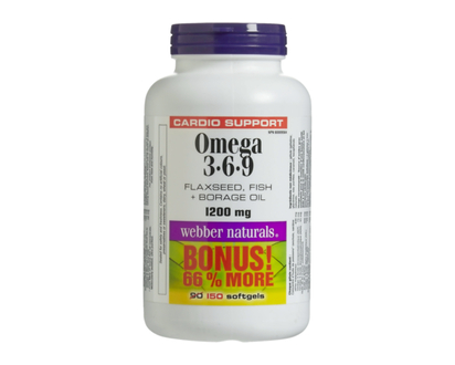 Webber Naturals Omega-3-6-9 - 150.0 EA