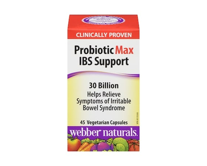 Webber Naturals Probiotic Max Ibs Support 30 Billion - 45.0 EA