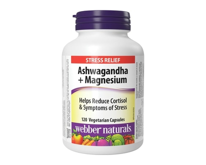 Webber Ashwagandha + Magnesium - 120 CAP