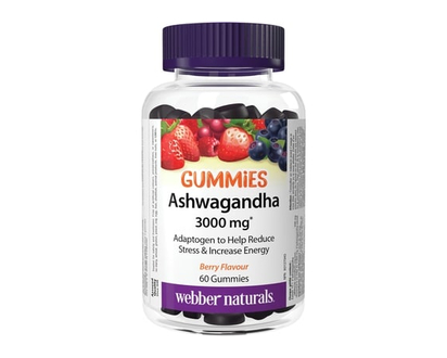 Webber Ashwagandha Gélifiés baies - 60 COM