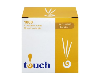 Cure-dents arrondis - 1.0e3 EA