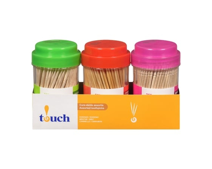 Touch Cure-dents - 3.0 EA