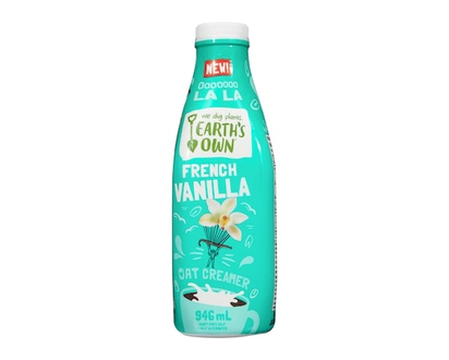 Earth's Own Oat Creamer, French Vanilla - 946.0 ML