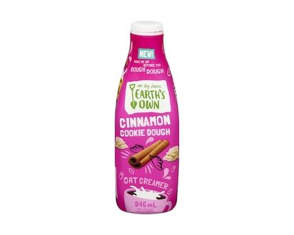Earth's Own Dairy-Free Half & Half Cinnamon Cookie Dough Oat Creamer - 946.0 ML