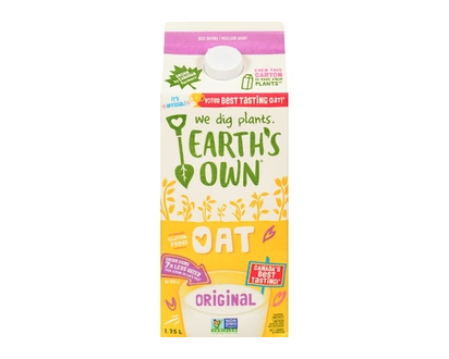 Earth's Own Oat Beverage, Original - 1.75 L