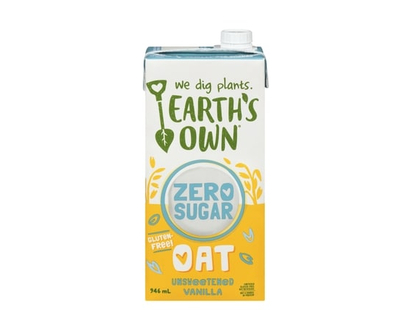 Earth's Own Oat Zero Sugar Beverage Vanilla - 946.0 ML