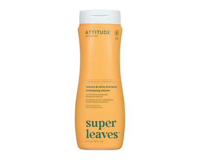Attitude Super Leaves Natural Shampoo Volume and Shine Soy Protein and Cranberries - 473.0 ML