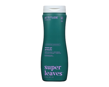 Attitude Gel douche naturel Super Leaves Apaisant, feuilles de thé blanc - 473.0 ML