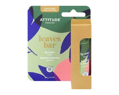 Attitude Leaves Bar Lip Balm Mint - 8.5 G