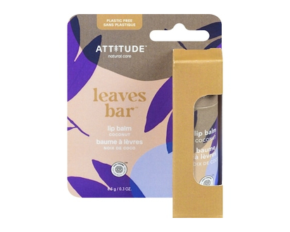 Attitude Leaves Bar Lip Balm Coconut - 8.5 G