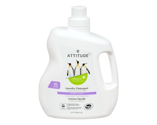 Attitude Détergent pour la lessive lavande - 2.0 L