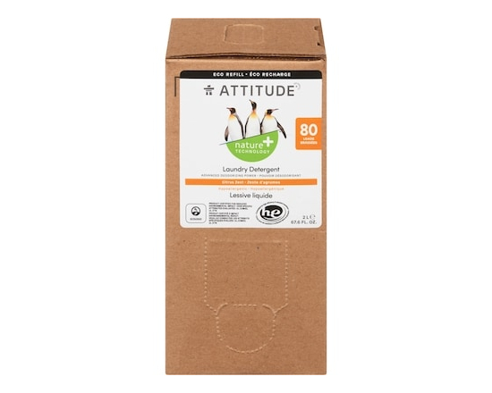 Attitude ATTI LESSIVE LIQ ZESTE AGRUMES - 2.0 L