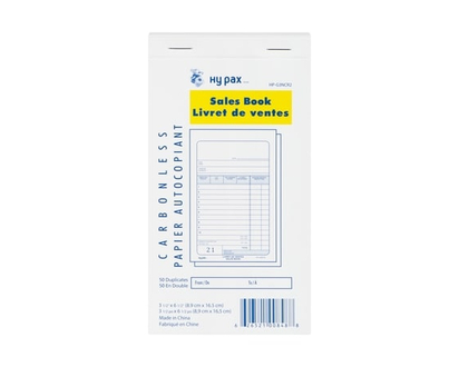 Counter Sales Book, 50 Duplicates - 10.0 EA