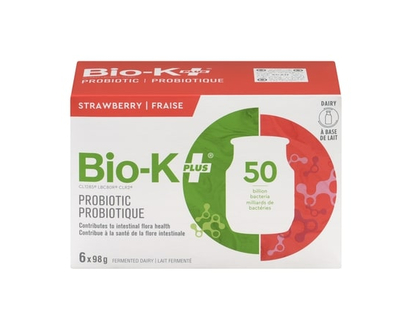 Bio K+ Bio-K+ Strawberry 6 Pack - 98.0 G