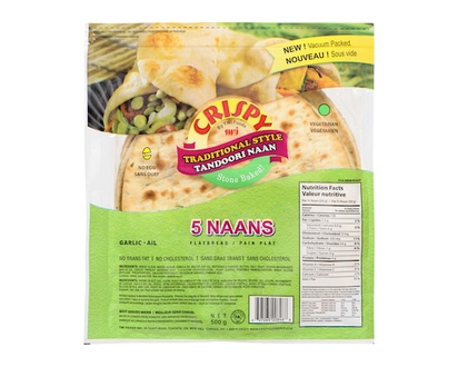 Crispy Tandoori Naan Garlic - 500.0 G