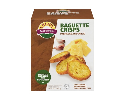 Baguette Crisps Parmesan & Garlic - 142.0 G