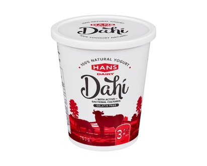 Hans Dairy 3.2% Natural Yogurt - 750.0 G