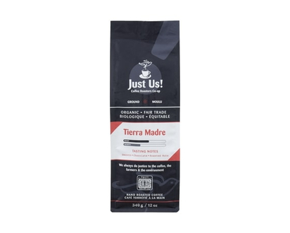 Just Us Ground Coffee, Tierra Madre - 340.0 G