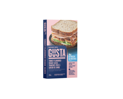 Gusta Tranches végé à saveur de dinde - 155.0 G
