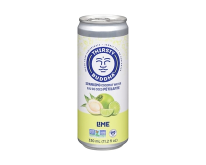 Thirsty Buddha Sparkling Coconut Water with Lime - 330.0 ML