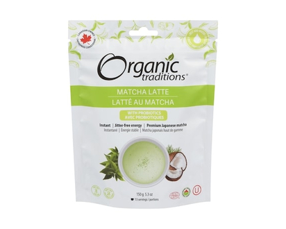 Organic Traditions Matcha Latte - 150.0 G