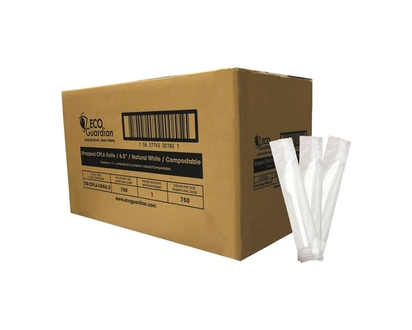 Wrapped CPLA Knife - 750.0 EA