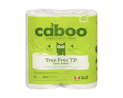 Caboo Bamboo Bath Tissue 2 Ply - 4.0 EA