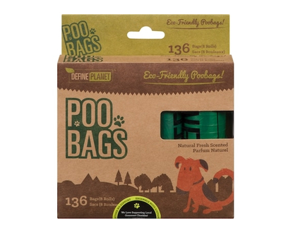 Define Planet Bags Natural Fresh Scented - 136.0 EA