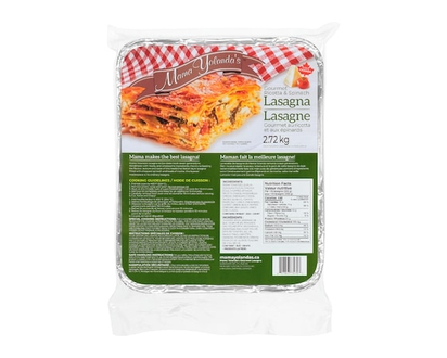 Mama Yolanda's Ricotta Spinach Lasagna - 2.72 KG