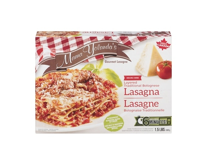 Mama Yolanda's Layered Traditional Bolognese Lasagna Micro Mini - 680.0 G