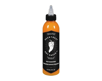Heartbeat Hot Sauce Co. Red Habanero - 177.0 ML