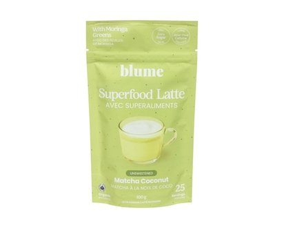 Blume Superfood Latte Powder Matcha Coconut - 100.0 G