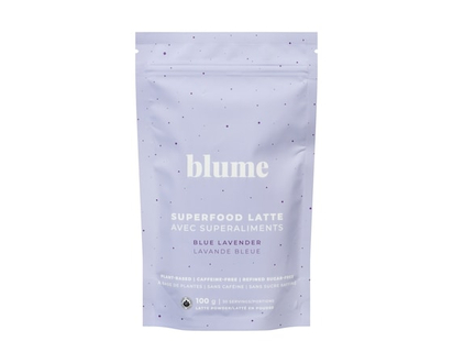 Blume Latte Powder Superfood Latte Blue Lavender - 100.0 G