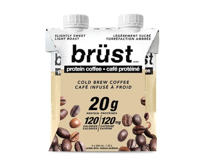 Brust Protein Drink Slightly Sweet Light Roast - 1320.0 ML