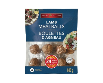 Marcangelo Lamb Meatballs Value Pack - 600.0 G