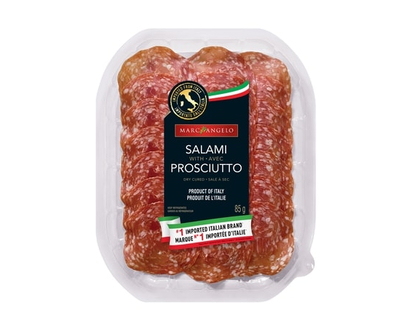 Salami With Prosciutto Dry Cured - 85.0 G